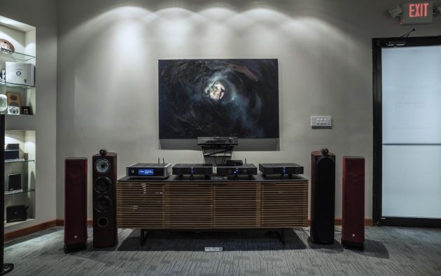 Audiovisionaries Showroom with Speakers